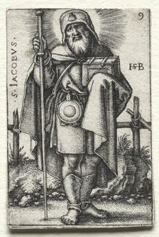 St. James the Great, 1545-1546. Creator: Hans Sebald Beham (German, 1500-1550)