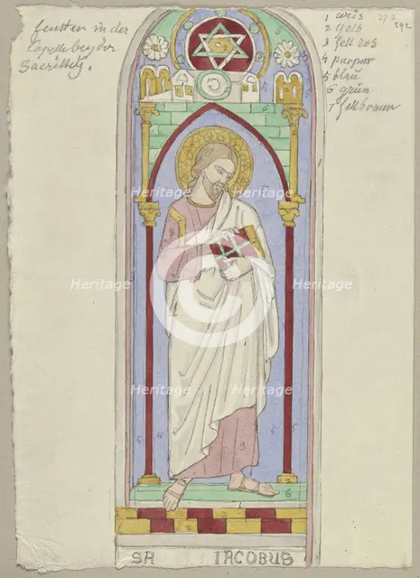 St James the Great, 1818-1843.  Creator: Johann Anton Ramboux.