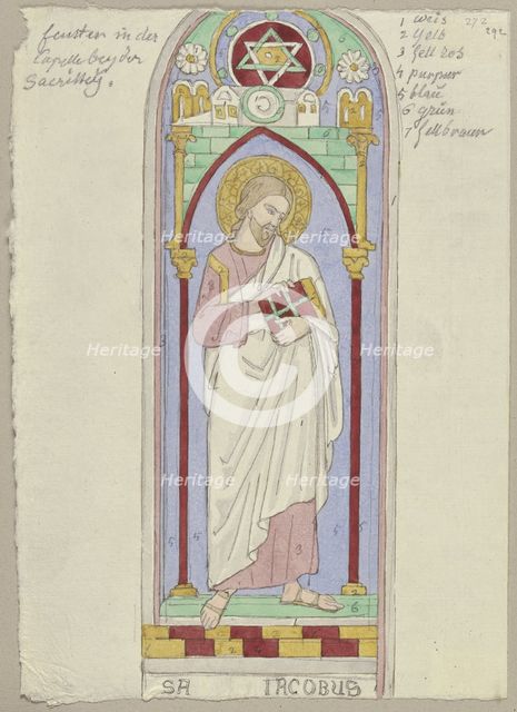 St James the Great, 1818-1843.  Creator: Johann Anton Ramboux.