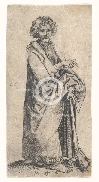 St. James the Less, ca. 1435-1491. Creator: Martin Schongauer.