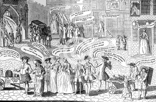 'St James's in October...', 1750. Artist: Unknown