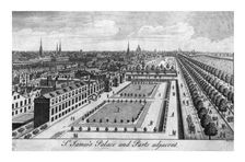 St. James's Palace and Parts adjacent 1736. Creator: William Henry Toms