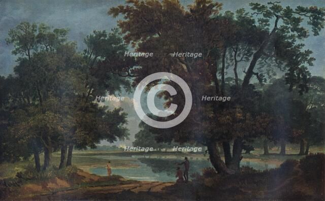 'St James's Park', c1800. Artist: Richard Westall.