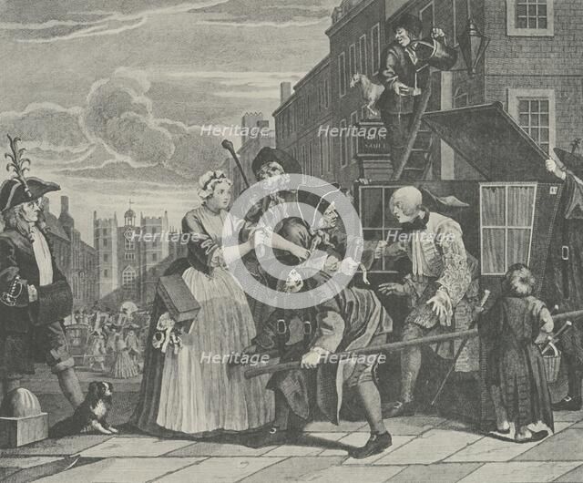 'St. James's Street', 18th century, (1925).  Creator: Unknown.