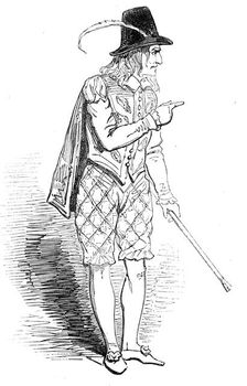 St. James's Theatre - The Amateurs - Master Stephen, (Mr. Douglas Jerrold), 1845. Creator: Unknown