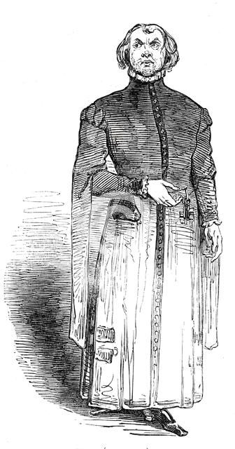 St. James's Theatre - The Amateurs - Kitely (Mr. Foster), 1845. Creator: Unknown.