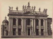St. Jean de Lateran, Rome, c. 1860. Creator: Tommaso Cuccioni (Italian, 1864), attributed to