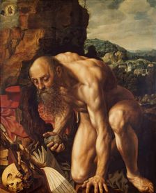 St Jerome, 1543. Creator: Jan Sanders van Hemessen