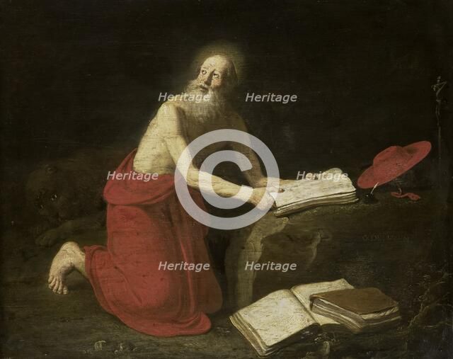 St Jerome, 1667-1682. Creator: Gerrit de Haen.