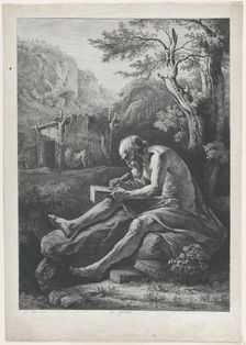 St. Jerome, 1797. Creator: Jean-Jacques de Boissieu