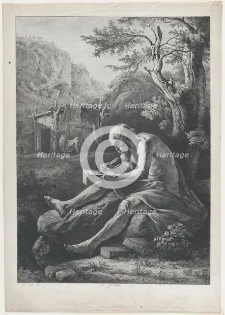 St. Jerome, 1797. Creator: Jean-Jacques de Boissieu.