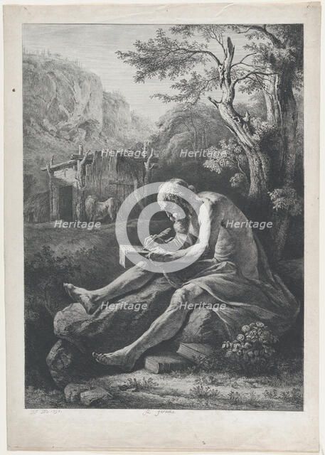 St. Jerome, 1797. Creator: Jean-Jacques de Boissieu.