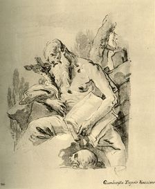 St. Jerome mid 18th century, (1928). Artist: Giovanni Battista Tiepolo