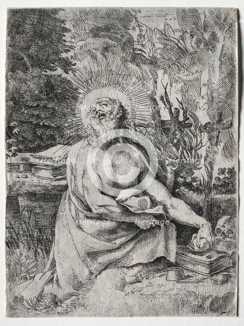 St. Jerome, c. 1591. Creator: Annibale Carracci (Italian, c. 1560-1609).