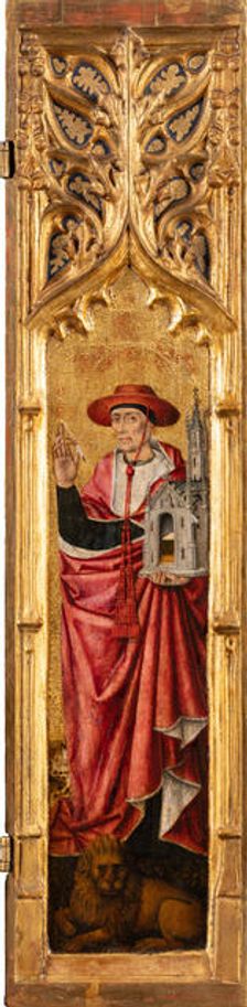 St Jerome, c1448-1458. Creator: Juan Rexach workshop