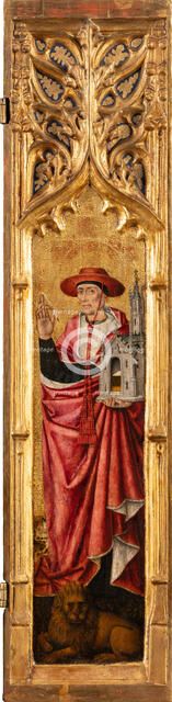St Jerome, c1448-1458. Creator: Juan Rexach workshop.
