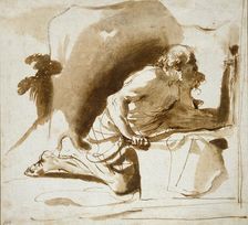 St Jerome, c.1622-1624. Artist: Guercino