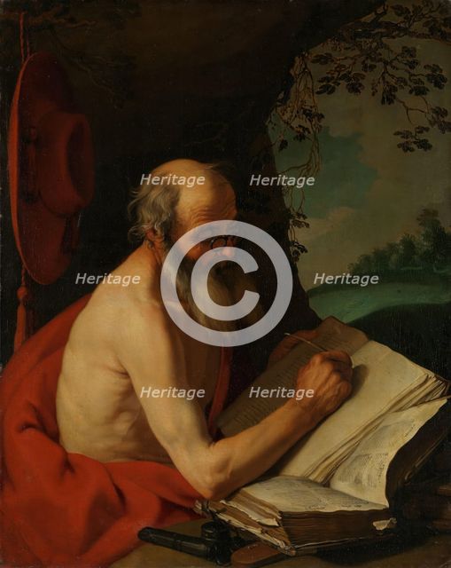 St. Jerome, c1630. Creator: Hendrick Bloemaert.