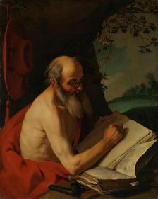 St. Jerome, c1630. Creator: Hendrick Bloemaert