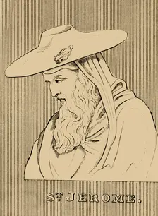 St. Jerome (c347- 420), 1830. Creator: Unknown