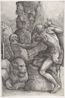 St. Jerome, ca. 1550-60. Creator: Battista Franco Veneziano