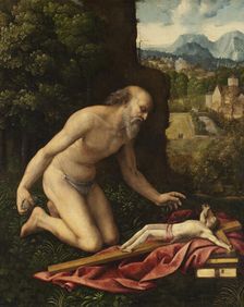 St Jerome. Creators: Cesare da Sesto, Cesare Bernazzano