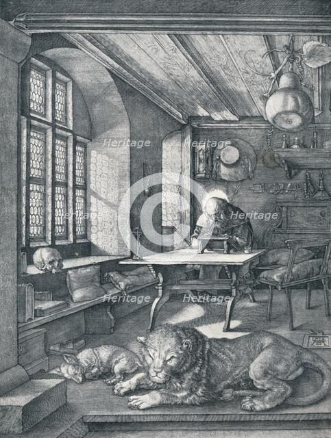 'St Jerome in his Study', 1514 (1906). Artist: Albrecht Durer.