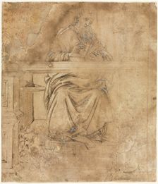St. Jerome in His Study, c. 1490. Creator: Filippino Lippi (Italian, 1457-1504)