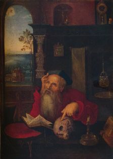 St. Jerome in his Study c1530, (1920). Creator: Circle of Joos van Cleve