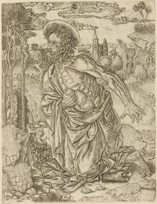 St. Jerome in Penitence, c.1500. Creator: Unknown