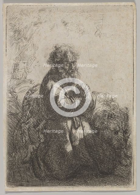 St. Jerome in Prayer, 1635. Creator: Rembrandt Harmensz van Rijn.