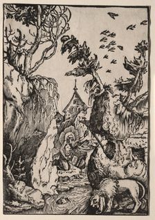 St. Jerome in the Wilderness. Creator: Hans Baldung (German, 1484/85-1545)