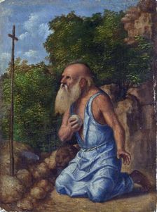 St Jerome in the Desert, 1500. Creator: Giovanni Battista Cima da Conegliano