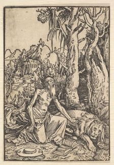 St. Jerome in the Desert, 1511. Creator: Hans Baldung