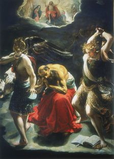 St Jerome's Dream c1600. Artist: Orazio Borgianni