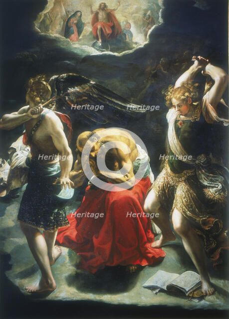 'St Jerome's Dream', c1600. Artist: Orazio Borgianni