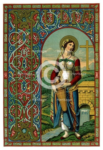 St Julia, 1886. Artist: Unknown