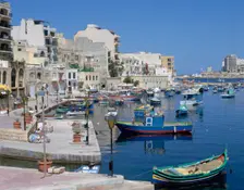 St Julian's Bay, Malta. Creator: Peter Thompson