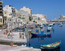 St Julian's Bay, Malta. Creator: Peter Thompson