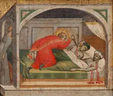 St Julianus Murdering his Parents. Creator: Spinello Aretino