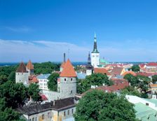St Olav's Church, Tallinn, Estonia. Creator: Peter Thompson