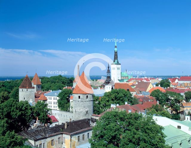 St Olav's Church, Tallinn, Estonia. Creator: Peter Thompson.
