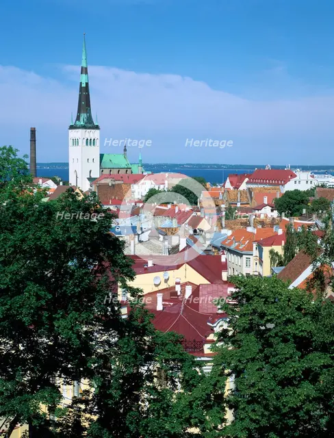 St Olav's Church, Tallinn, Estonia. Creator: Peter Thompson.
