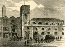 St. Olave's Church, in 1820 (c1878). Creator: Unknown