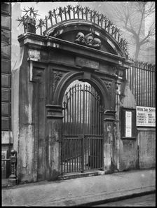 St Olave's Church, Gateway, Hart Street, City of London, Greater London Authority, 1910-1950. Creator: William Archer Clark