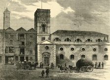St. Olave's Church, in 1820 (c1878). Creator: Unknown