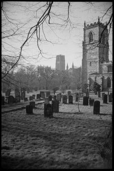 St Oswald's Church, Church Street, Durham, County Durham, c1955-1980. Creator: Ursula Clark