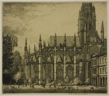 St. Ouen, Rouen, 1903. Creator: Donald Shaw MacLaughlan