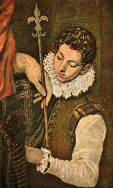 St. Louis of France (or St. Ferdinand of Castile) c1586-1590, (1938). Artist: El Greco