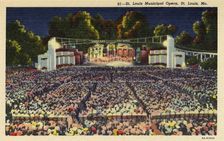 St Louis Municipal Opera, St Louis, Missouri, USA, 1935